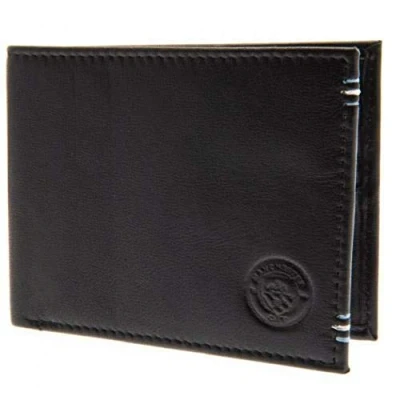 Afbeelding van Manchester City FC Leather Stitched Wallet (Black)
