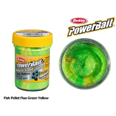 Afbeelding van Berkley Powerbait Liver Fluo Green/Yellow
