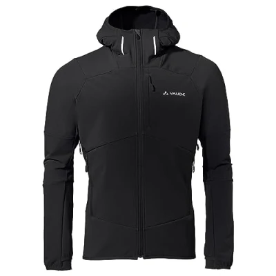 Afbeelding van Vaude Larice Softshelljas schwarz, Heren, Maat: 48, Schwarz