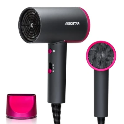 Afbeelding van Aigostar Dora 32HA8 Föhn Ionische Haardroger 3 Standen coolshot functie 2200 W