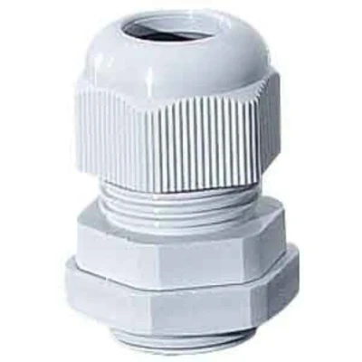 Afbeelding van Hensel 4012591772149 Wartel Met trekontlasting, Slagvast Kunststof Lichtgrijs 1 stuk(s)