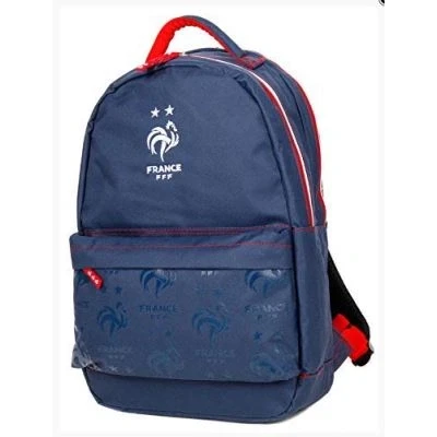 Image de Quo Vadis 1 Sac À Dos FFF FÉDÉRATION FRANÇAISE DE Football 2 Etoiles 43 cm Compartiments Bleu