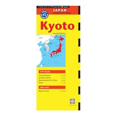 Afbeelding van Kyoto Travel Map Fourth Edition