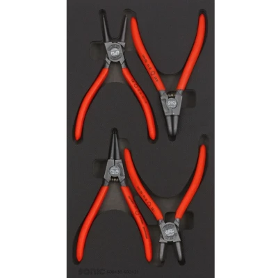 Afbeelding van SONIC 600430 Gereedschapmodule 4 Chroom vanadium staal Recht, Gebogen