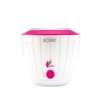 Image de Cuve cire dépilatoire Solac DC7501 Blanc et Rose