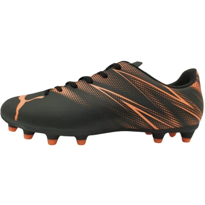 Afbeelding van Puma Attacanto Fg/Ag Voetbalschoenen voor heren, Zwart en rood