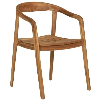 Afbeelding van House Nordic Eetkamerstoel Otero Teak Naturel