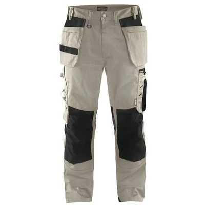Image de Pantalon artisan beige/noir