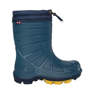 Afbeelding van Viking Extreme WARM Unisex Regenlaarzen voor kinderen, Maat: 27, Petrol Kunststof/ textiel