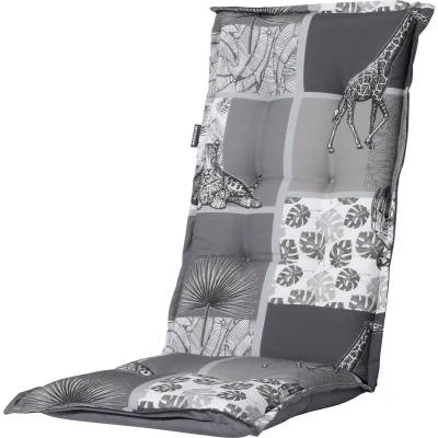 Afbeelding van Madison Tuinstoelkussen hoge rug 50x123 cm Sifra grey