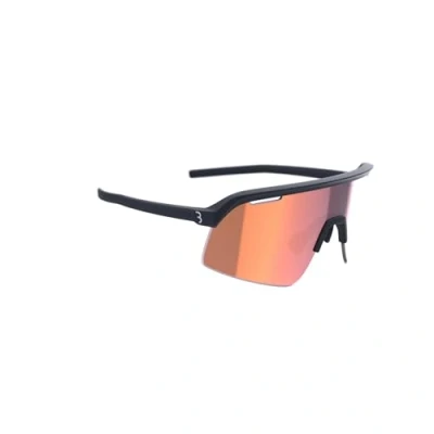Afbeelding van BBB Cycling Valor Flux Professionele Fietsbril Heren en Dames Hoog Contrast Sportbril Wielrenbril Met Lens Anti Condens Mat Zwart Rood BSG 81