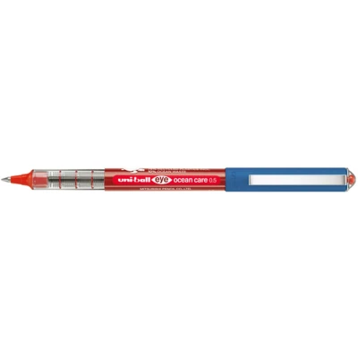 Afbeelding van Uni ball Eye Roller Ocean Care, Fijn, Rood Liquid ink