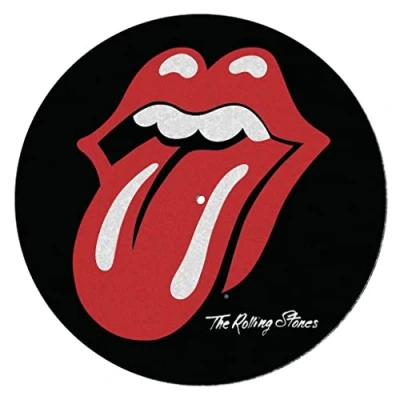 Afbeelding van Rolling Stones Tongue Platenspeler Slipmat