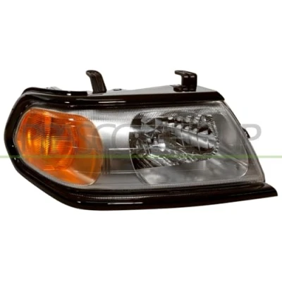Afbeelding van PRASCO MB1584813 Koplampen rechts H4 Chroom/zwart Zonder afregelmotor voor LWR