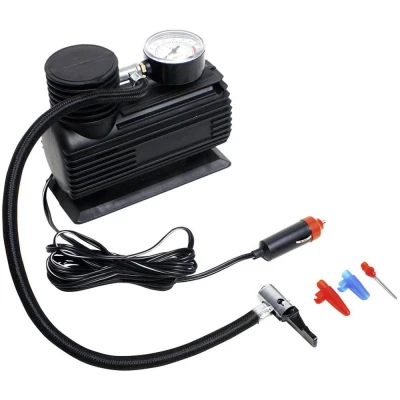 Afbeelding van Eufab Mini 17bar Compressor 17 bar Analoge Manometer