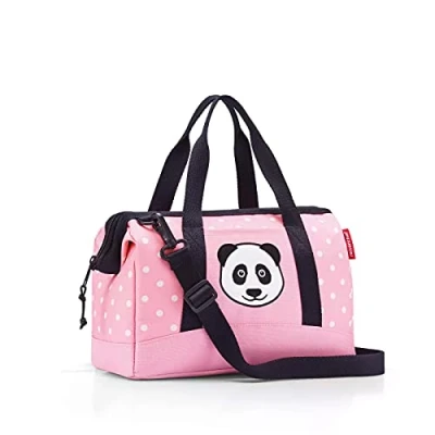 Afbeelding van Reisenthel Allrounder XS Kids Reistas Kind 5L Panda Dots Pink Roze