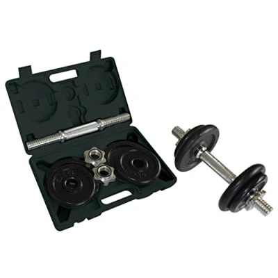 Afbeelding van Halterset SCHILDKROT 10 Kg Zwart Volwassene Complete lichaamstrainingset