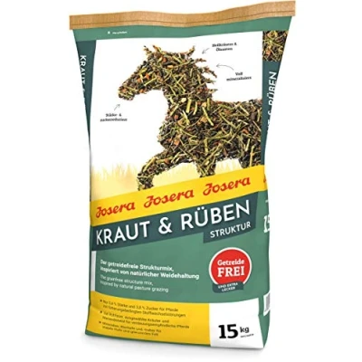 Afbeelding van Josera Paard, Kruiden &amp; Bieten Structuur Muesli 15kg