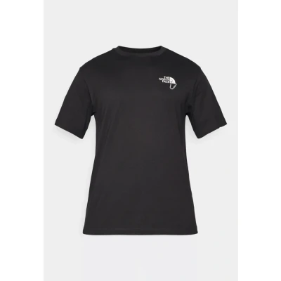 Afbeelding van The North Face Explore Carabiner Relaxed TEE Unisex Tshirt print, Maat: Large, Black