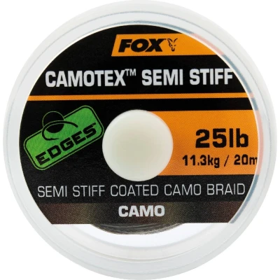Afbeelding van Fox Camostiff Semi Stiff Coated Camo Braid (20m) Maat : 25lb
