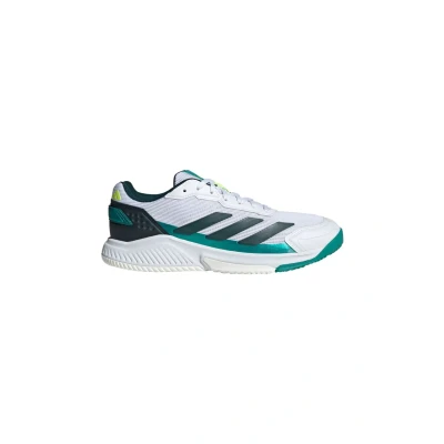 Afbeelding van adidas Courtquick Padel Schoenen Heren Schoenen, Cloud White / Aurora Ivy, 42 EU