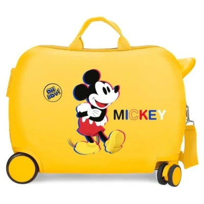 Afbeelding van Disney Mickey &amp; Minnie Colors kinderkoffer, eenheidsmaat, Citroengras, kinderkoffer