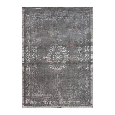 Afbeelding van Vloerkleed Louis de Poortere Fading World Medallion Stone 9148 maat 240 x 340 cm