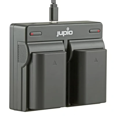 Afbeelding van Jupio Value Pack: 2x Battery BLX 1 / BLX1 2280mAh + USB Dual Charger