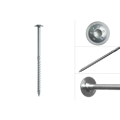 Afbeelding van Wovar Tellerkopschroeven Verzinkt 8.0 x 160 mm Torx Doos 50 Stuks