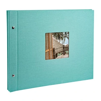 Afbeelding van Goldbuch Schroefalbum Bella Vista Aqua 31x39 cm