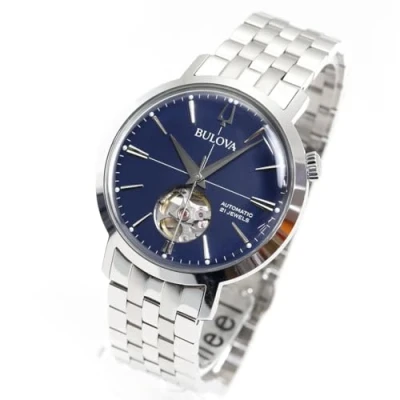 Afbeelding van Bulova 96A320 Polshorloge Heren Automatisch Classic