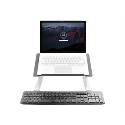 Image de StarTech.com Support pour ordinateur portable ajustable Robuste bureau 17&quot; noir argent