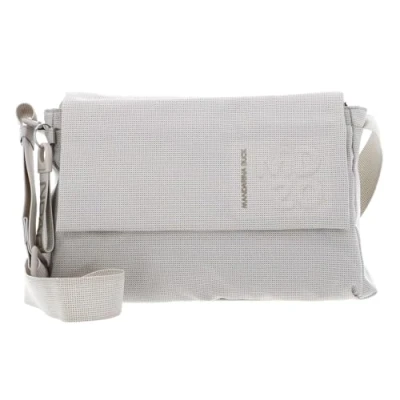 Afbeelding van MANDARINA DUCK Schoudertas MD20 Crossover Bag Whitecap Gray Crème