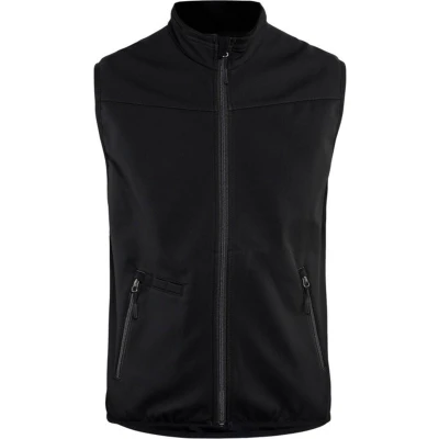 Afbeelding van Blaklader Softshell bodywarmer 3850 2516 Zwart/Donkergrijs 4XL