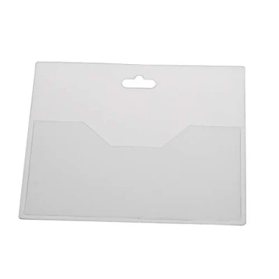 Afbeelding van Europel Badgehouder of Pashouder Pasjes 90 x 60 mm Open Transparant 24 stuks
