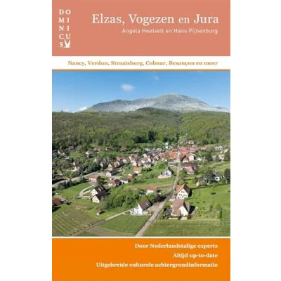 Afbeelding van Dominicus reisgids Elzas, Vogezen en Jura