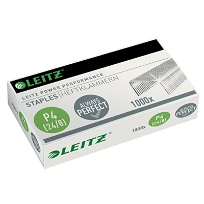 Afbeelding van Nieten Leitz 24/8 verzinkt 1000 stuks