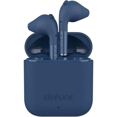 Afbeelding van Defunc True Go Slim draadloze oordopjes Bluetooth oortjes Donkerblauw