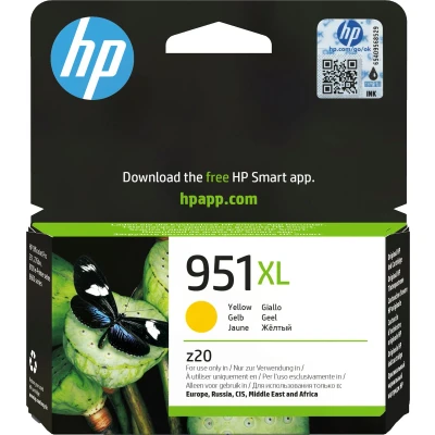 Afbeelding van HP 951XL Inktcartridge / Geel (CN048AE)