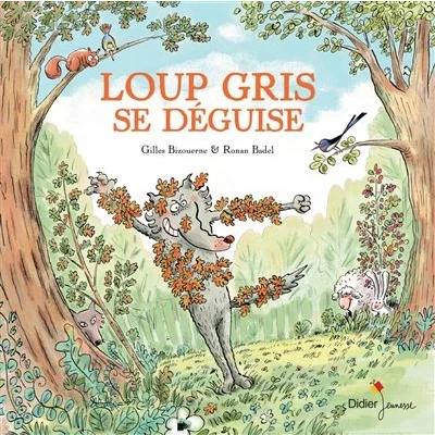 Image de Loup gris se déguise