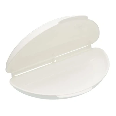 Afbeelding van KitchenCraft omeletmachine voor magnetron, kunststof, gemakkelijk te reinigen, 21 x 15 cm, wit