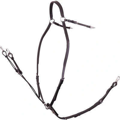 Afbeelding van BR Voortuig Rayleigh met Zadelriemen Zwart/zilver Full
