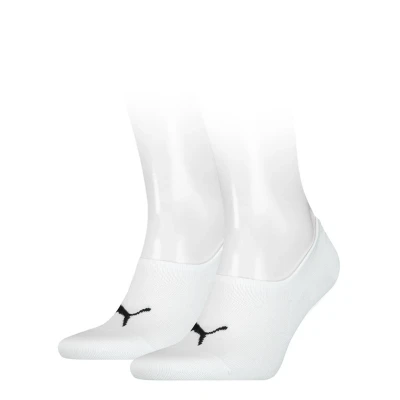 Afbeelding van 2 x Puma Footies High Cut Wit maat 39/42