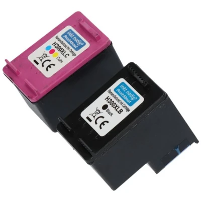 Afbeelding van Huismerk HP 300XL (CC641EE + CC644EE) Inktcartridge Zwart 3 kleuren Voordeelbundel Hoge capaciteit 1126556