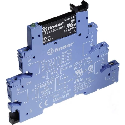 Afbeelding van Finder Halfgeleiderrelais 38.81.7.024.8240 2 A Schakelspanning (max.): 240 V/AC 1 stuk(s)