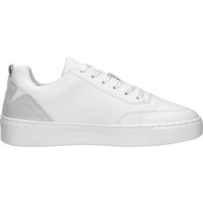 Afbeelding van Cycleur de LUXE Manual Sneakers laag, Heren, Maat: 44, Wit Leer