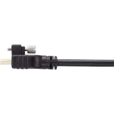 Afbeelding van SpeaKa Professional SP 9784184 HDMI kabel Aansluitkabel A stekker, stekker 2.00 m Zwart 4K UHD, Audio Return Channel (ARC), Vergulde