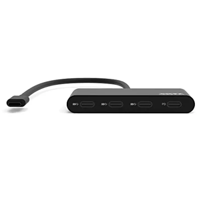 Image de PORT Connect Concentrateur (hub) 3 x USB C + 1 (alimentation électrique) de bureau