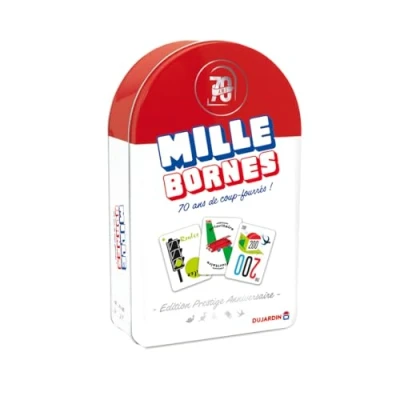 Image de Jeu classique Dujardin Mille Bornes Prestige 70 Ans