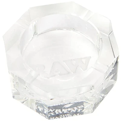 Afbeelding van Unbekannt RAW Crystal Glass asbak van kristal, transparant, maat M